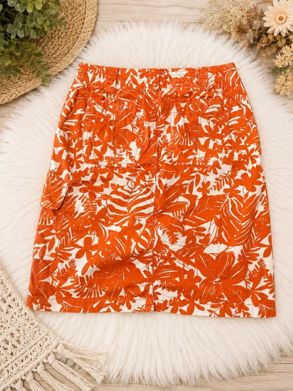 🧡 Liz Claiborne Tropical Print Skirt 🌺